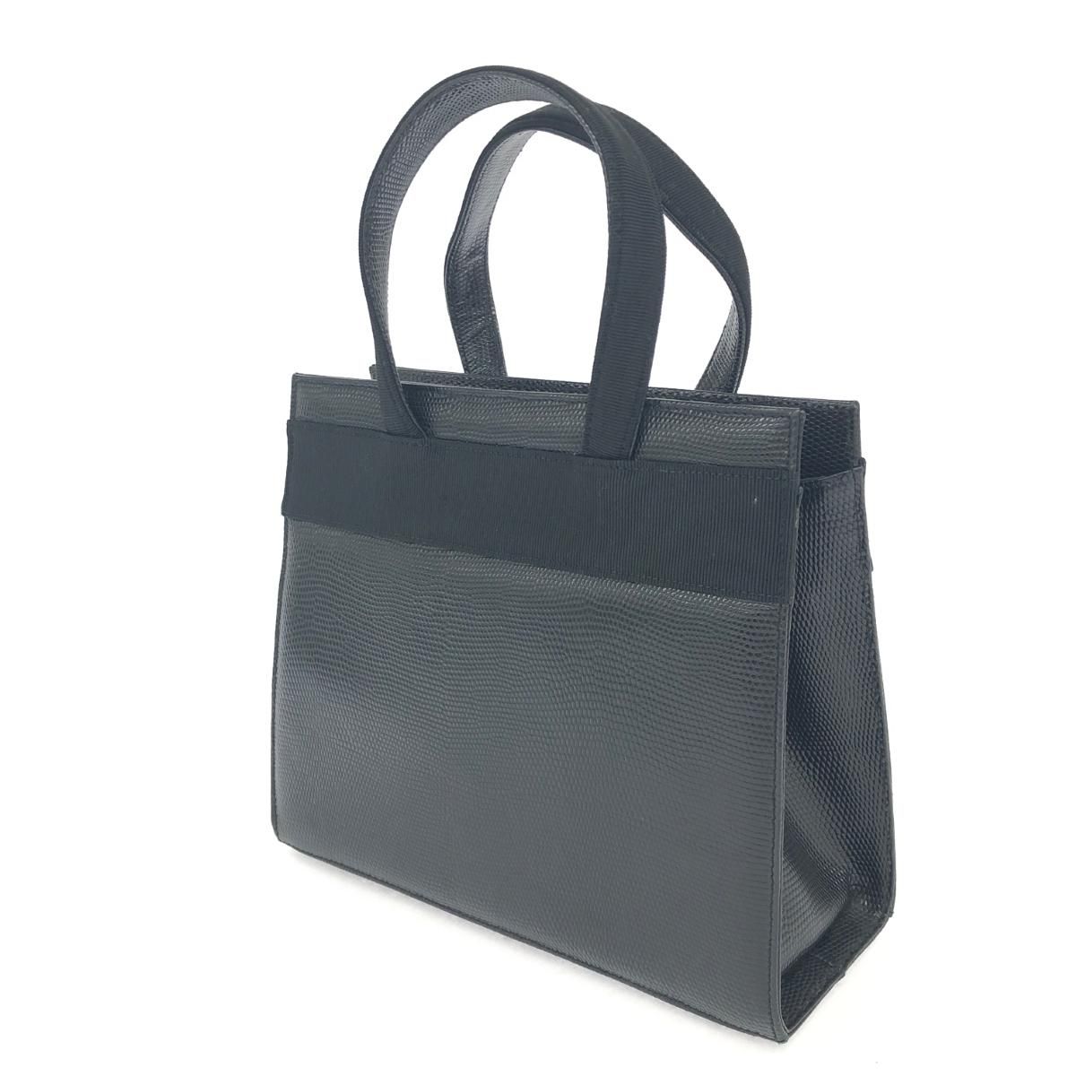 フェラガモ 黒 レザーハンドバッグ FERRAGAMO フェラガモ ハグ ハンドバッグ XS 215975768853