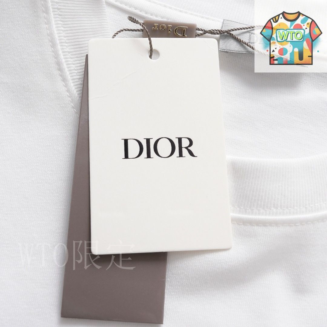 重ねづけも可愛い♥【Dior】ロゴ刺繍入り 2点セット 今日特価】Dior ロゴ刺繍 シャツ-2 - メルカリ
