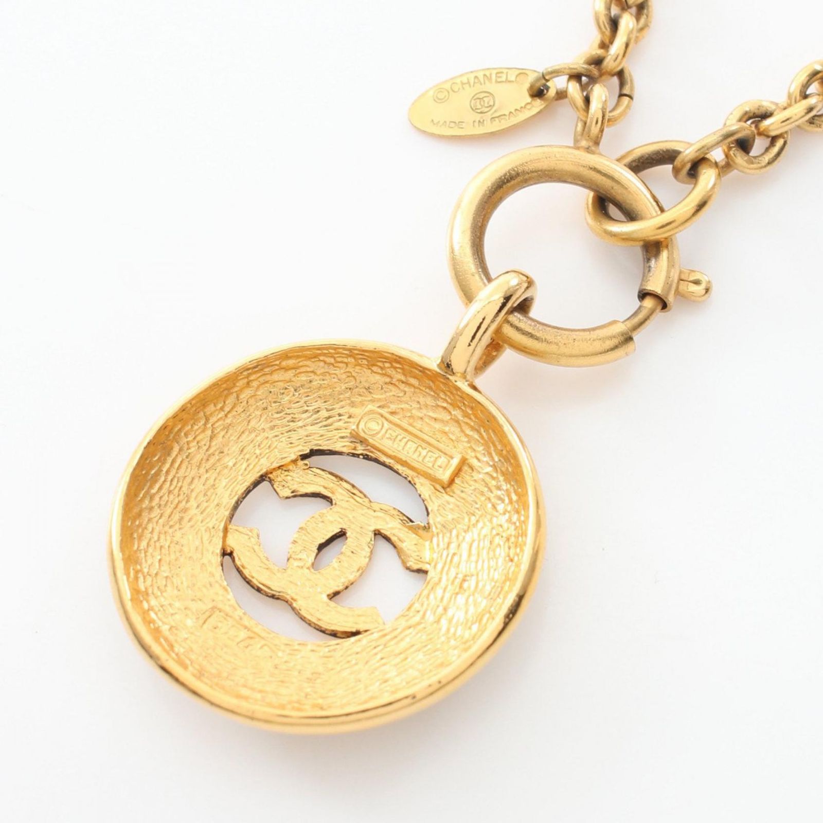 シャネル CHANEL ネックレス ココマーク 3846 ゴールド GP