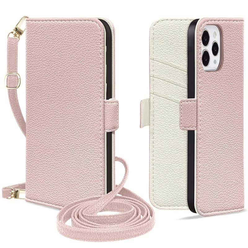 MAGICASE for iPhone15 Pro ケース 手帳型 おしゃれ いphone15 Pro ケース 手帳型 ショルダー アイフォン15 Pro ケース 手帳型 肩掛け スマホケースiphone15 Pro 女性 携帯ケースiPhone15 Pro 