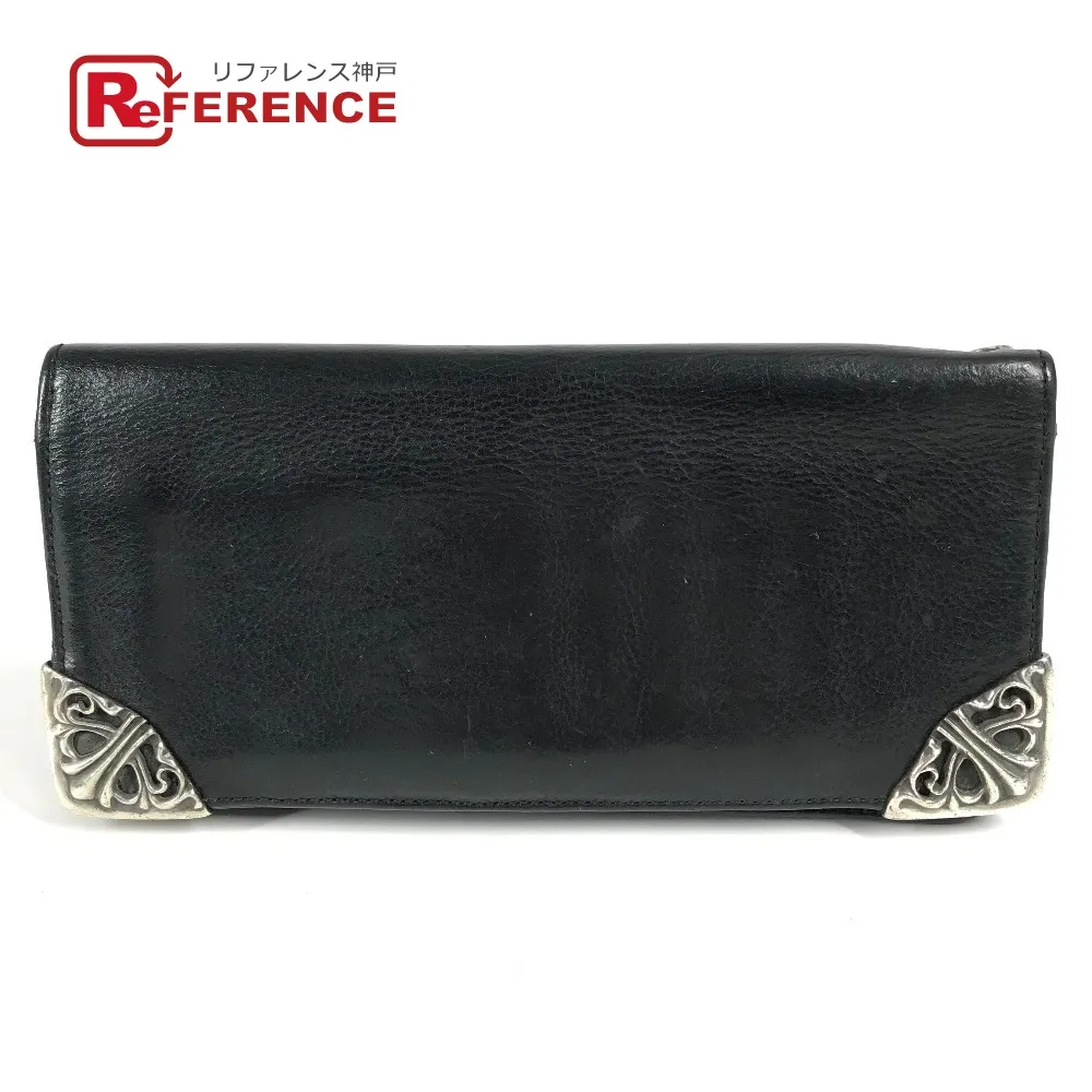 【超極美品】クロムハーツ RINKAN鑑定済 3フォールド クロス 三つ折り財布 CHROME HEARTS Chrome Hearts クロムハーツ 3フォールド