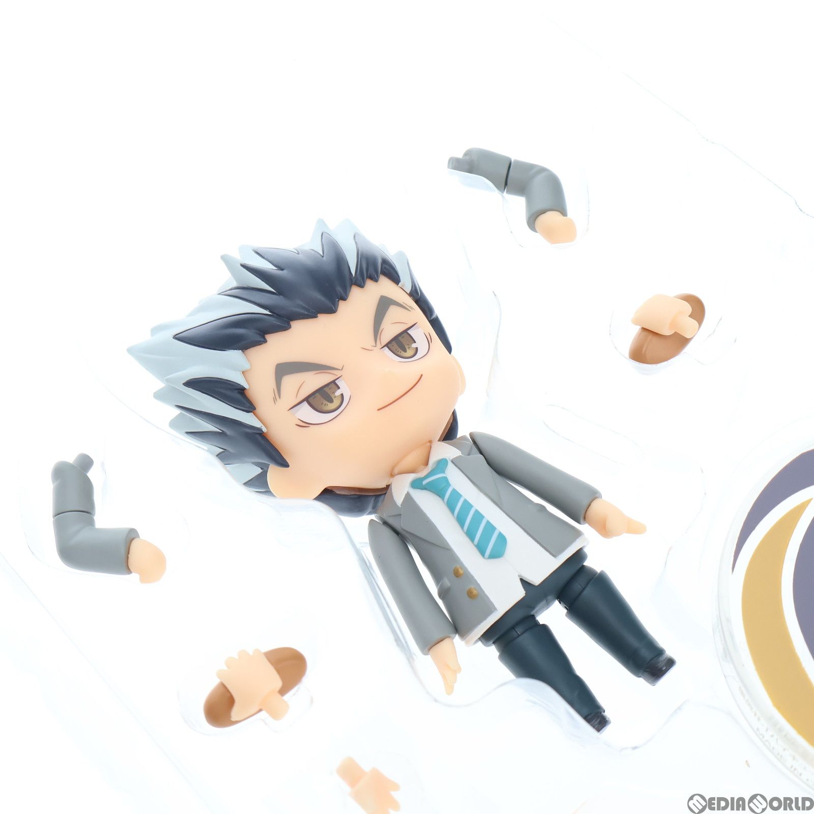 ハイキュー!!　ねんどろいど　木兎光太郎　制服Ver.　974 ハイキュー!! ねんどろいど 木兎光太郎 制服Ver. 974 - メルカリ