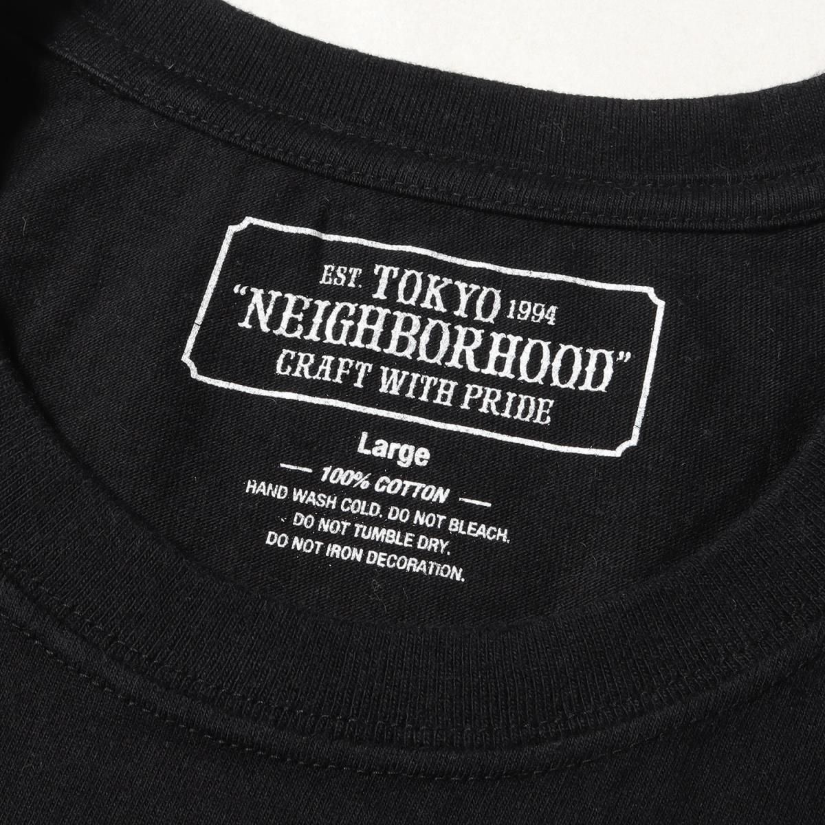 NEIGHBORHOOD ネイバーフッド Tシャツ 19SS SRL 陰陽マーク SRL. MONK