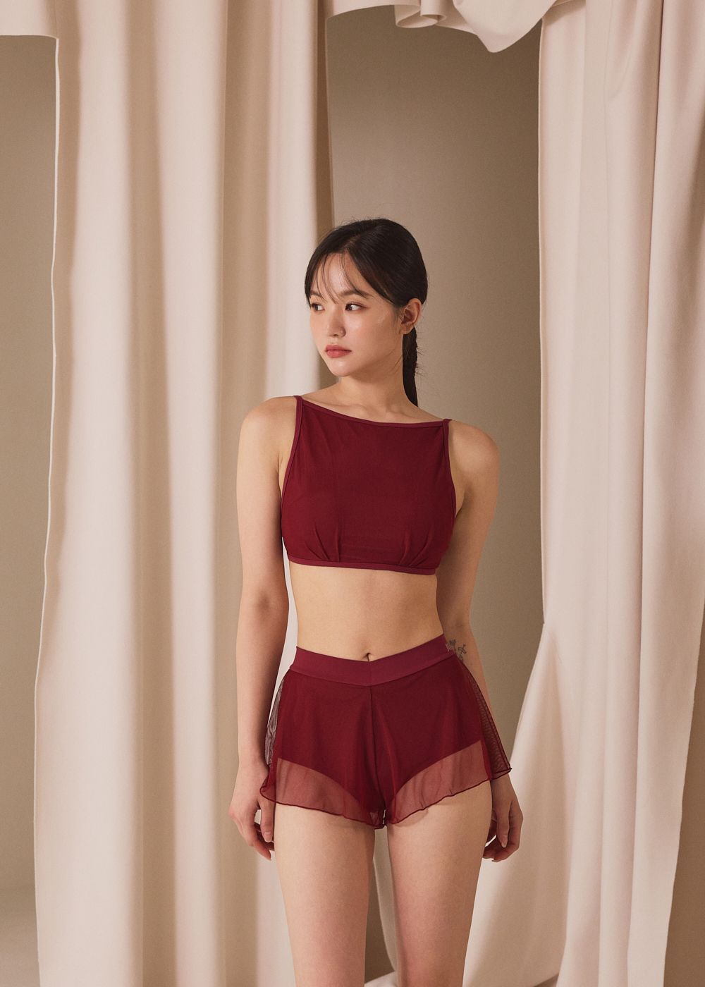 mizuasobi 水着 赤 ビキニ MIZUASOBI赤色 ワンピース水着 ERES Icône