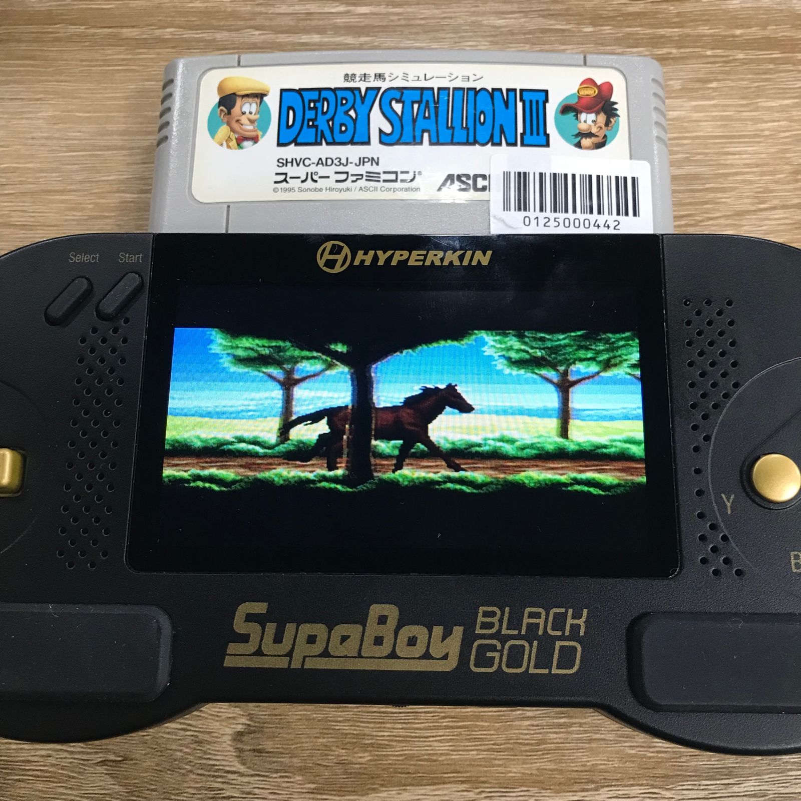 SFCソフト「ダービースタリオンⅢ」動作品1個の出品です。 動作確認済】ダービースタリオンⅢ SHVC-AD3J -JPN[SFC/SNES]/AI