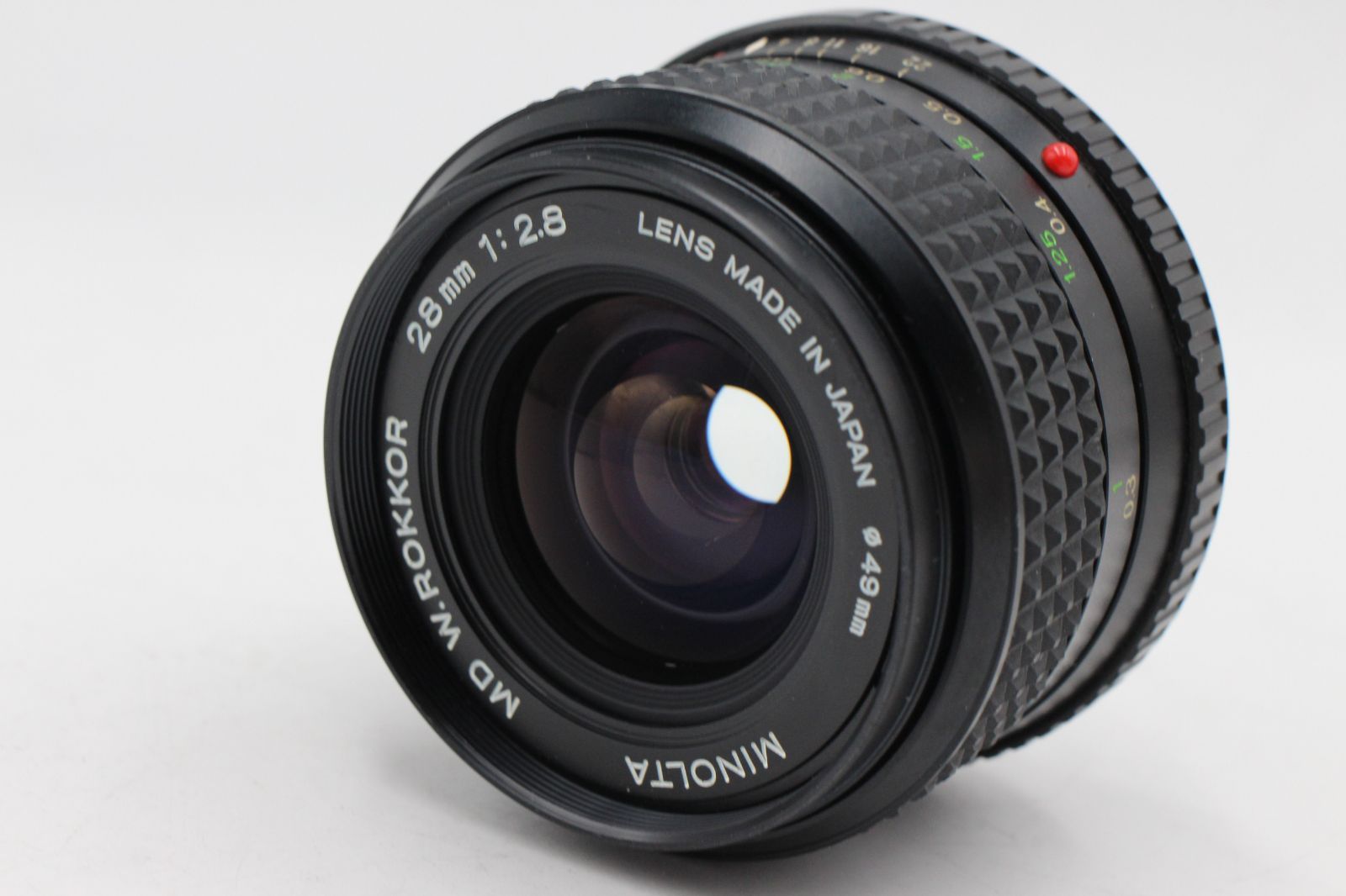 良上品☆ミノルタ MINOLTA NEW MD 28mm F2.8 ###13405 MINOLTA NEW MD 28mm