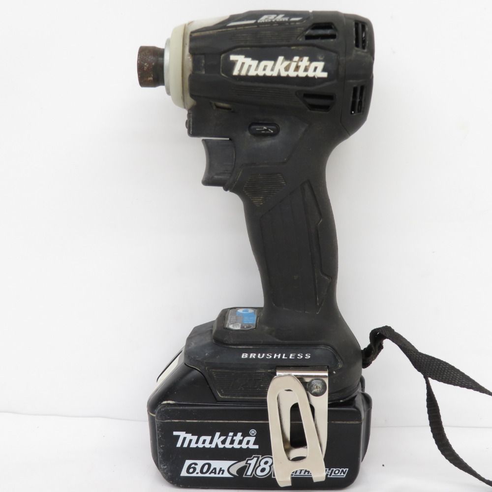 ☆品☆makita マキタ 18V 充電式インパクトドライバ TD172DRGXB 黒