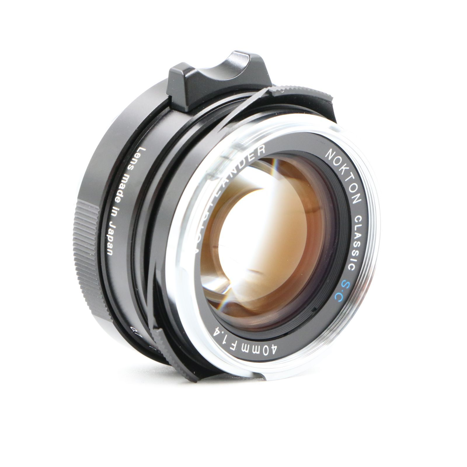 【美品】Voigtlanderclassic40mm F1.4 MC ライカM Nokton Classic 40mm f1.4 | ライカカタログ | アトリエライカ
