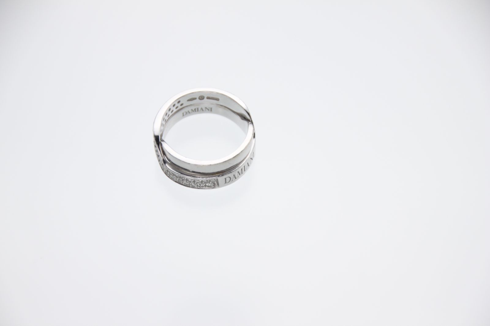 DAMIANI】ダミアーニ BACI / バーチ リング K18 18K 750 ホワイト