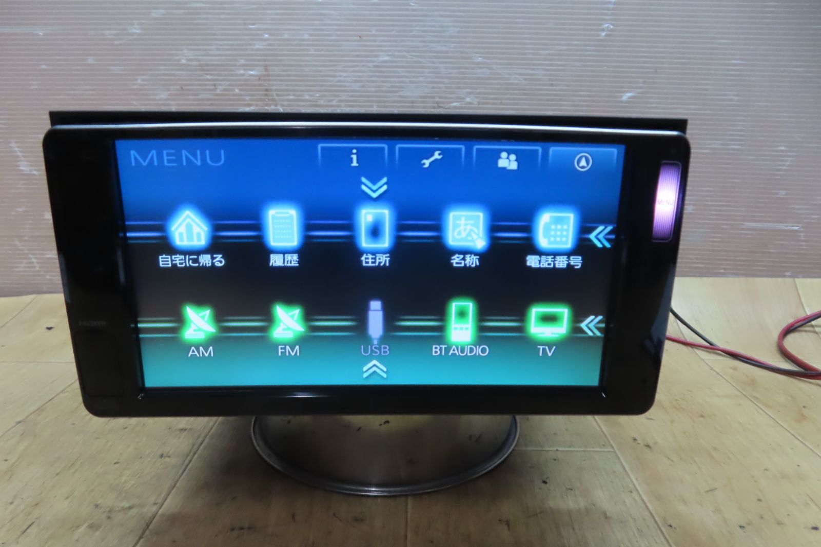 トヨタ純正 SDナビ/NSLN-W62/TV地デジフルセグ/HDMI/Bluetooth/USB