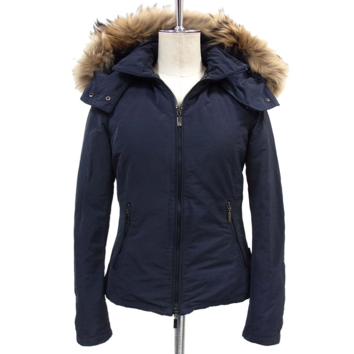 ◇MONCLER モンクレール AMIENS ダウンジャケット フードファー 本毛皮 