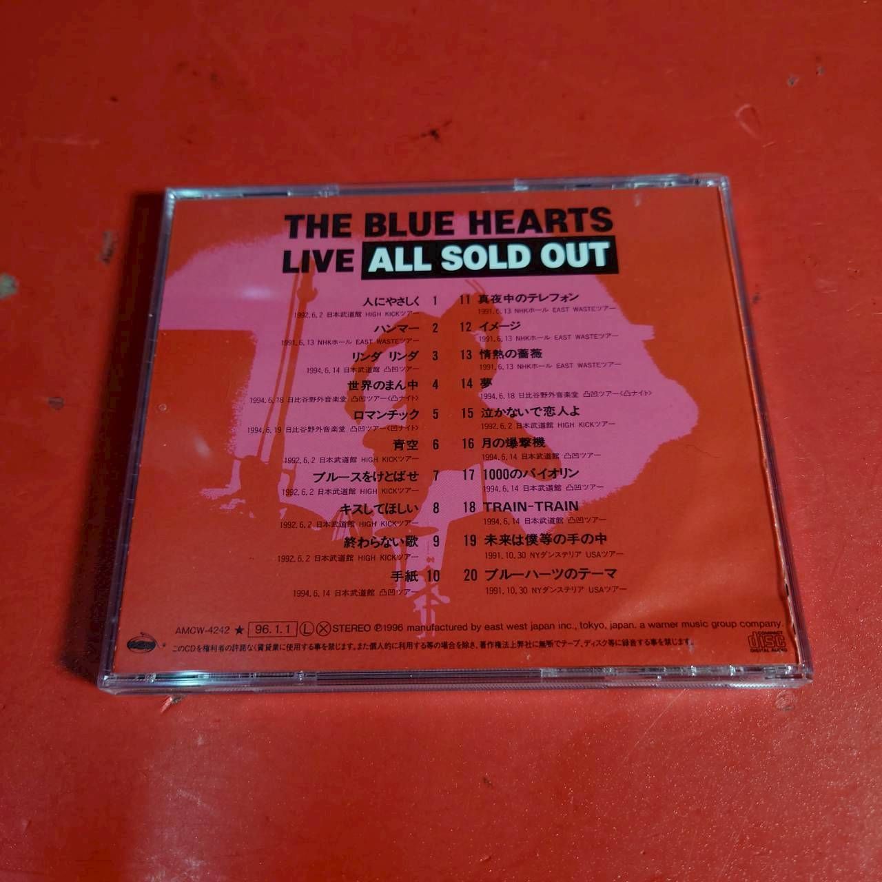〇ザ・ブルーハーツ / LIVE ALL SOLD OUT[通常盤] 邦楽CD