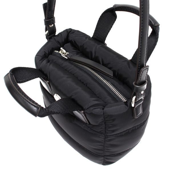 ★25SS MONCLER CARADOC 2way ロゴ付き トートバッグ ショルダー モンクレール 2wayショルダーバッグ 2wayショルダーバッグ