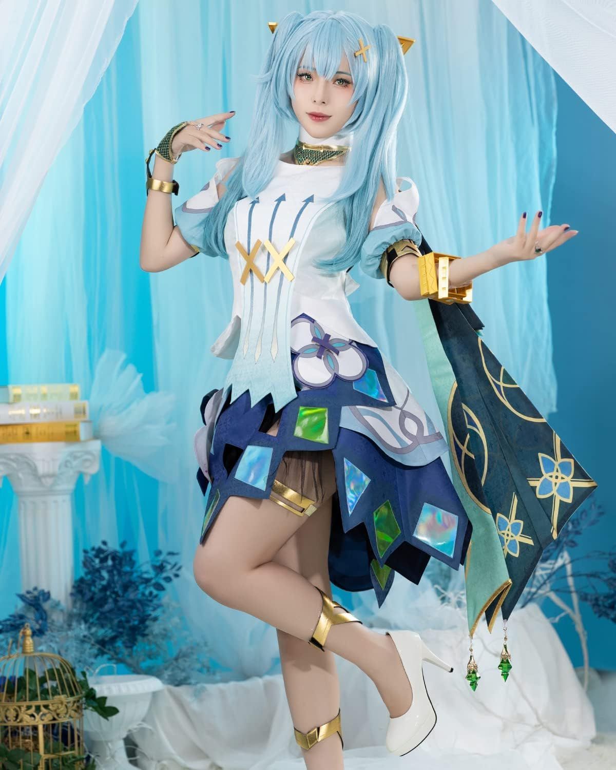 ウィッグ付き】ファルザン コスプレ 学者 原神 コスプレ衣装