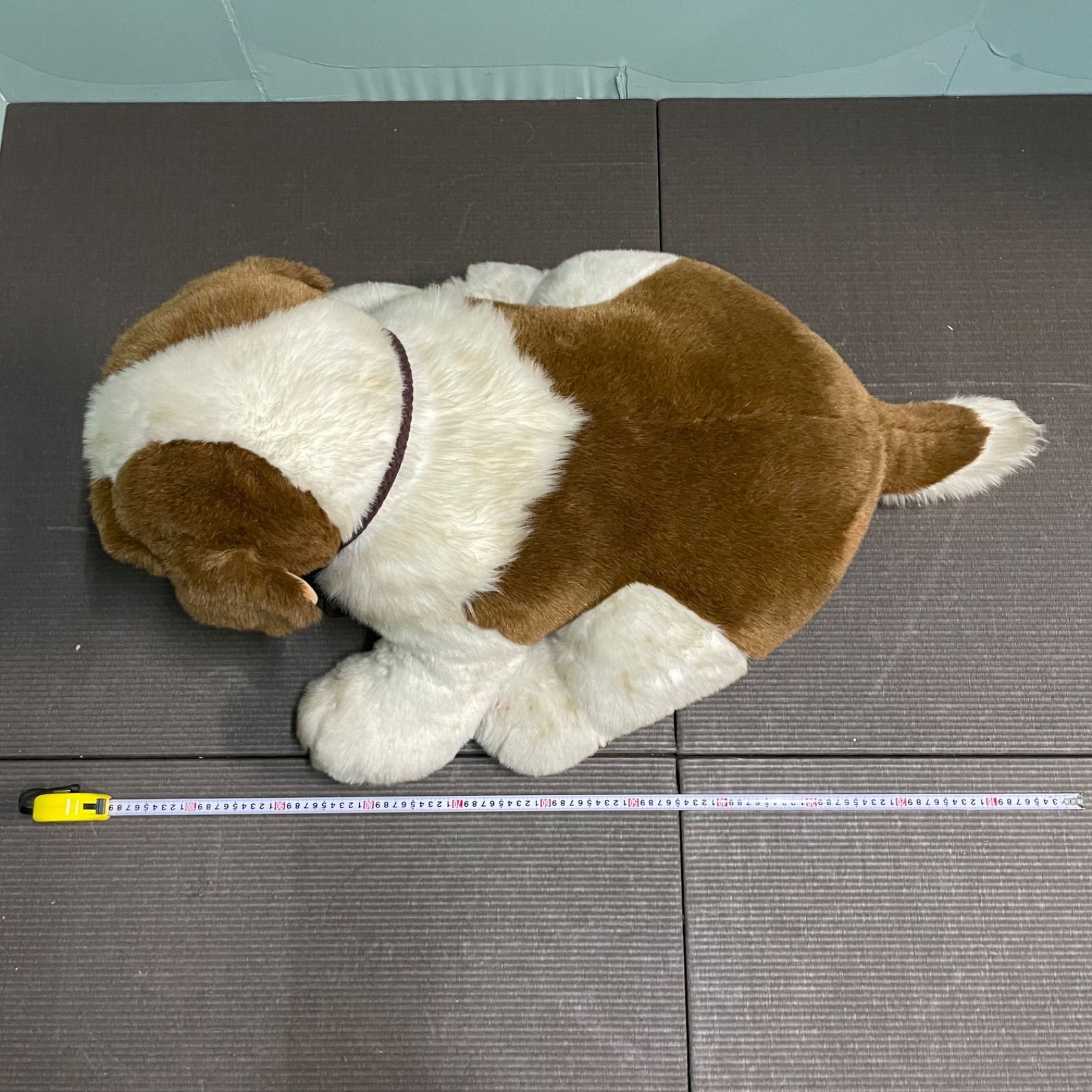 ♭ 特大 大型 ぬいぐるみ 犬 セントバーナード 人形 マスコット 置物