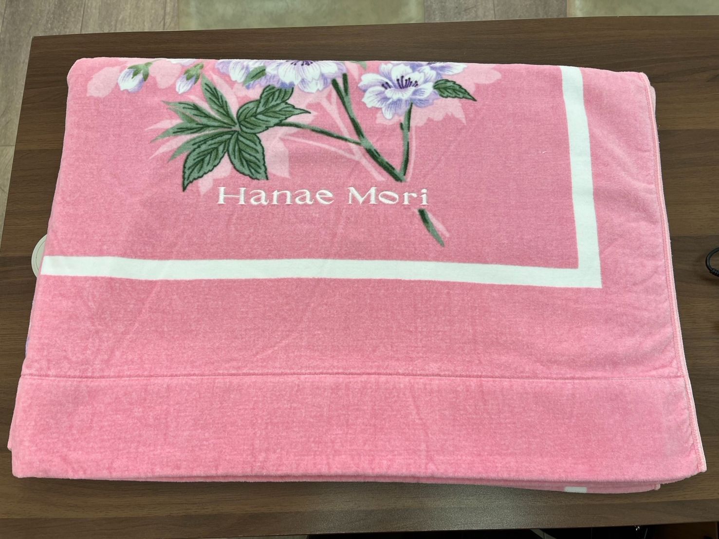 西川産業　ハナエモリ　タオルケット　毛布　HANAE MORI