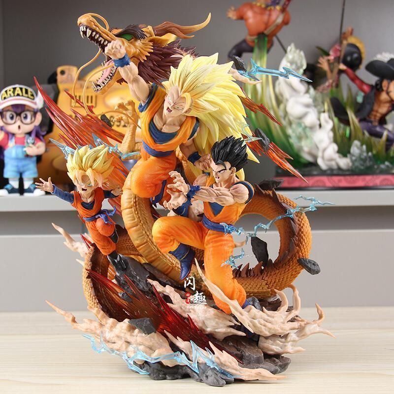 親子波 孫悟飯 孫悟空ドラゴンボール フィギュア PVC製品