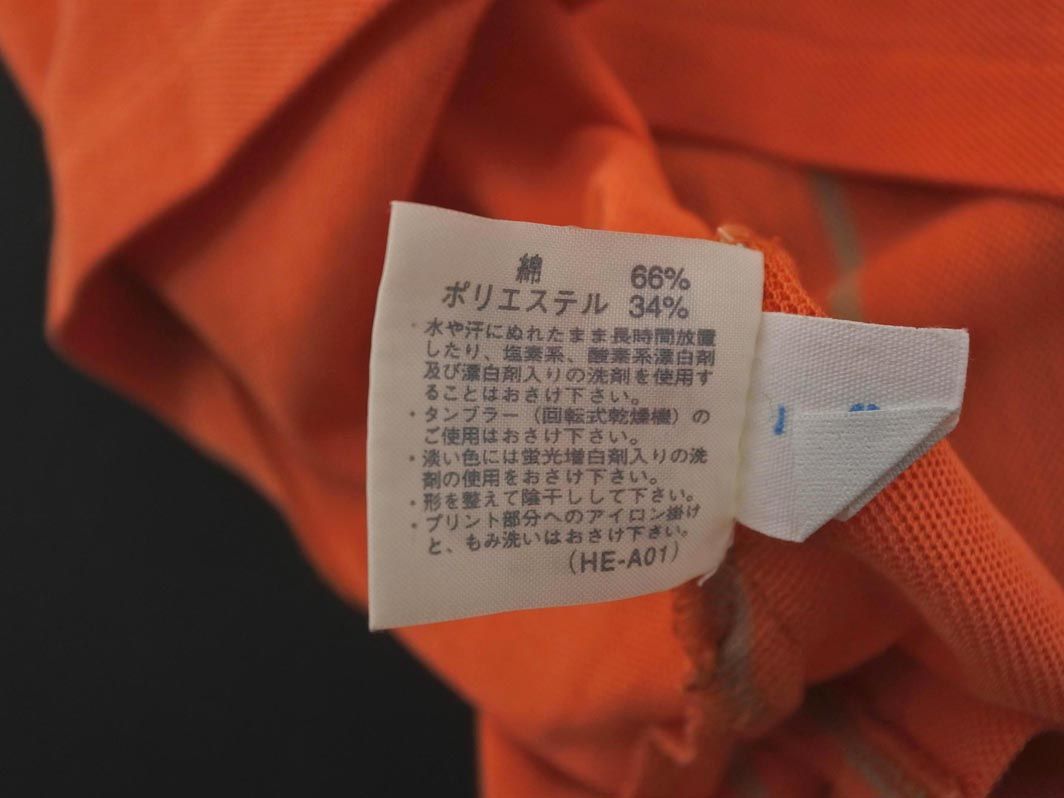 マンシングウェア　オレンジ ハイネック LLサイズ Munsingwear ジャカードハイネックセーター -デサントストア