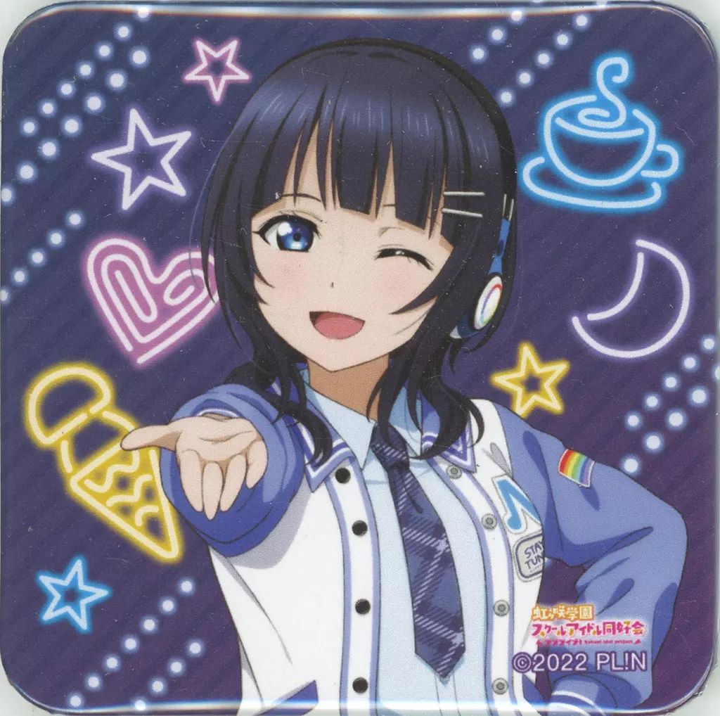 中古】バッジ・ビンズ 朝香果林 「ラブライブ!虹ヶ咲学園スクール