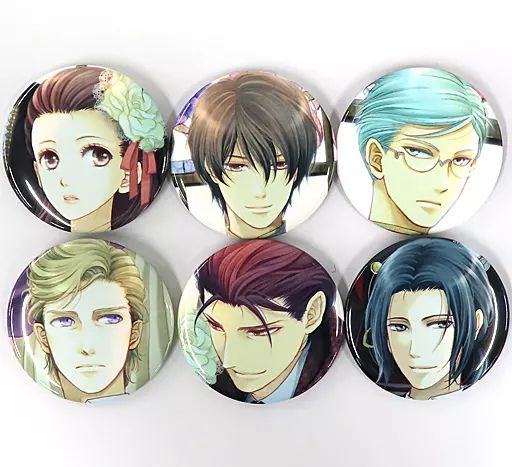 蝶の毒　華の鎖　クラウドファンディング　ブロマイド　缶バッジ　セット 蝶の毒 華の鎖 クラウドファンディングブロマイド缶バッジ