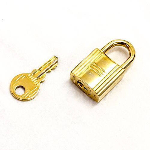 極美品】エルメスHERMESカデナ南京錠鍵セット100番