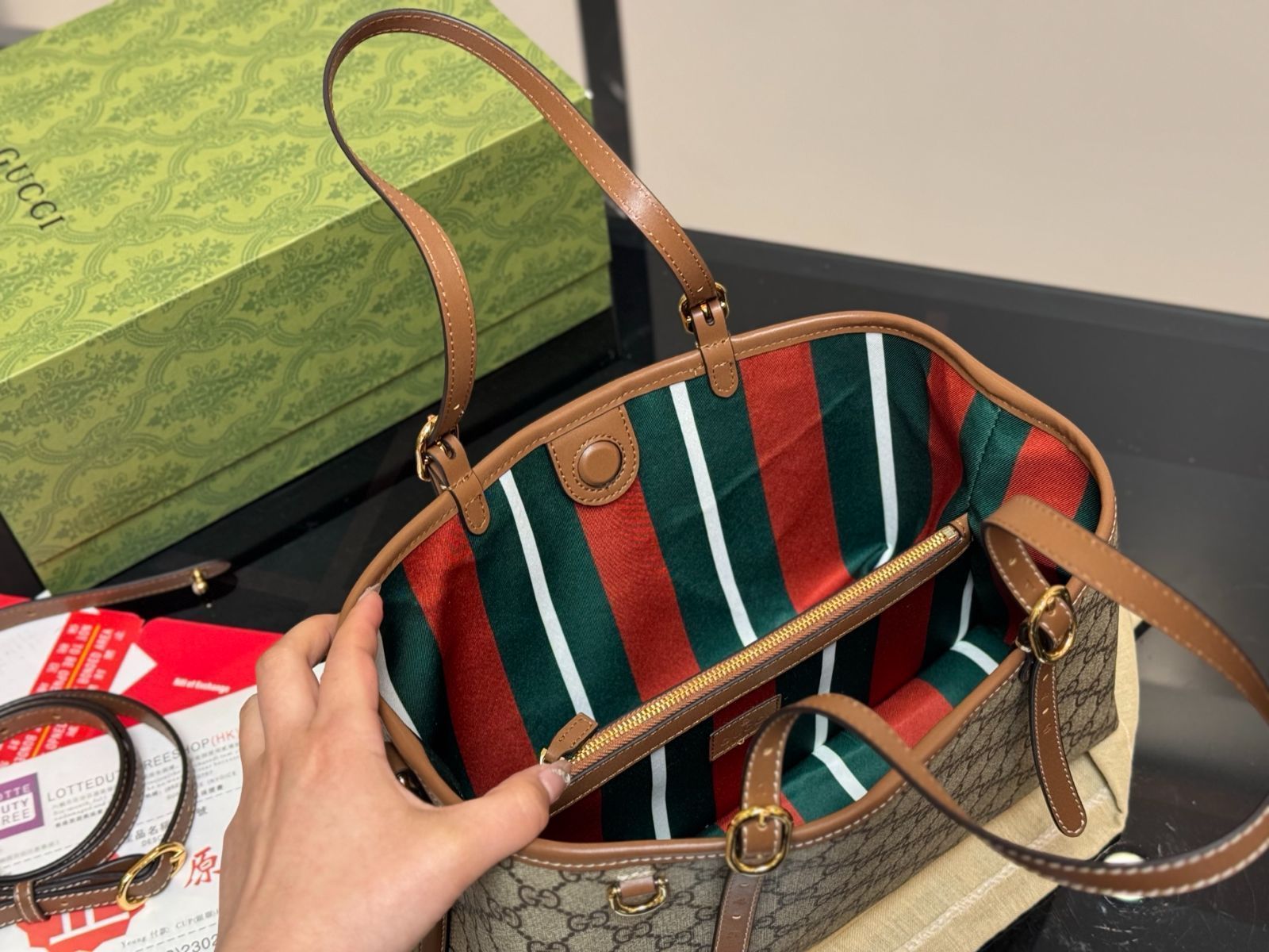 【週末セール】GUCCI GGモノグラム トートバッグ モノグラム GUCCI(グッチ) トートバッグ(レディース) - 海外通販
