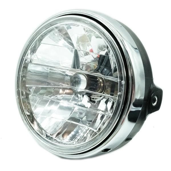 HONDA ホンダ 汎用 CB400SFタイプ 社外品 マルチリフレクター ヘッドライト 180mm H4 LEDバルブ