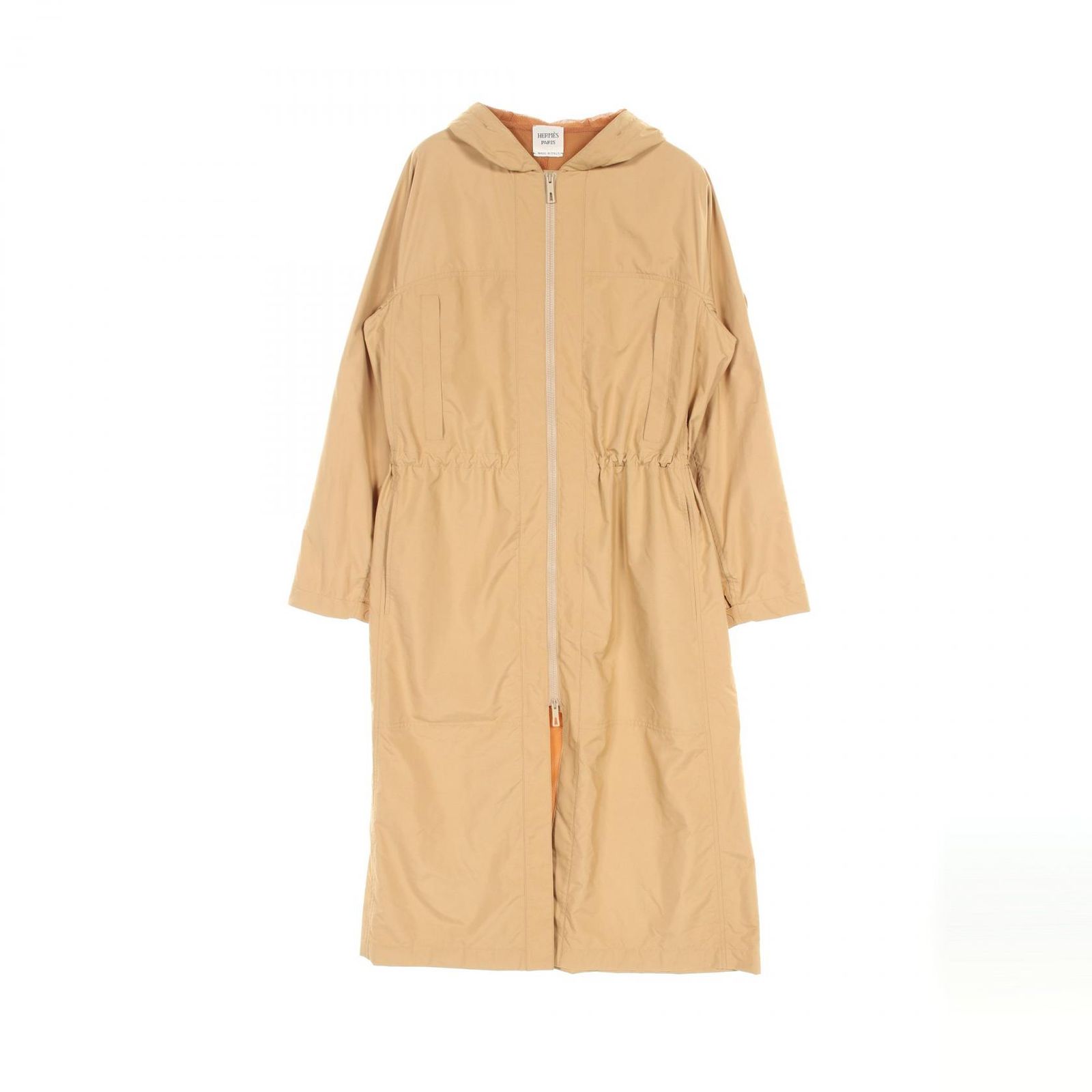 HERMES 24AW《ダブルフェイスカシミヤ コート》ベージュ 直営店