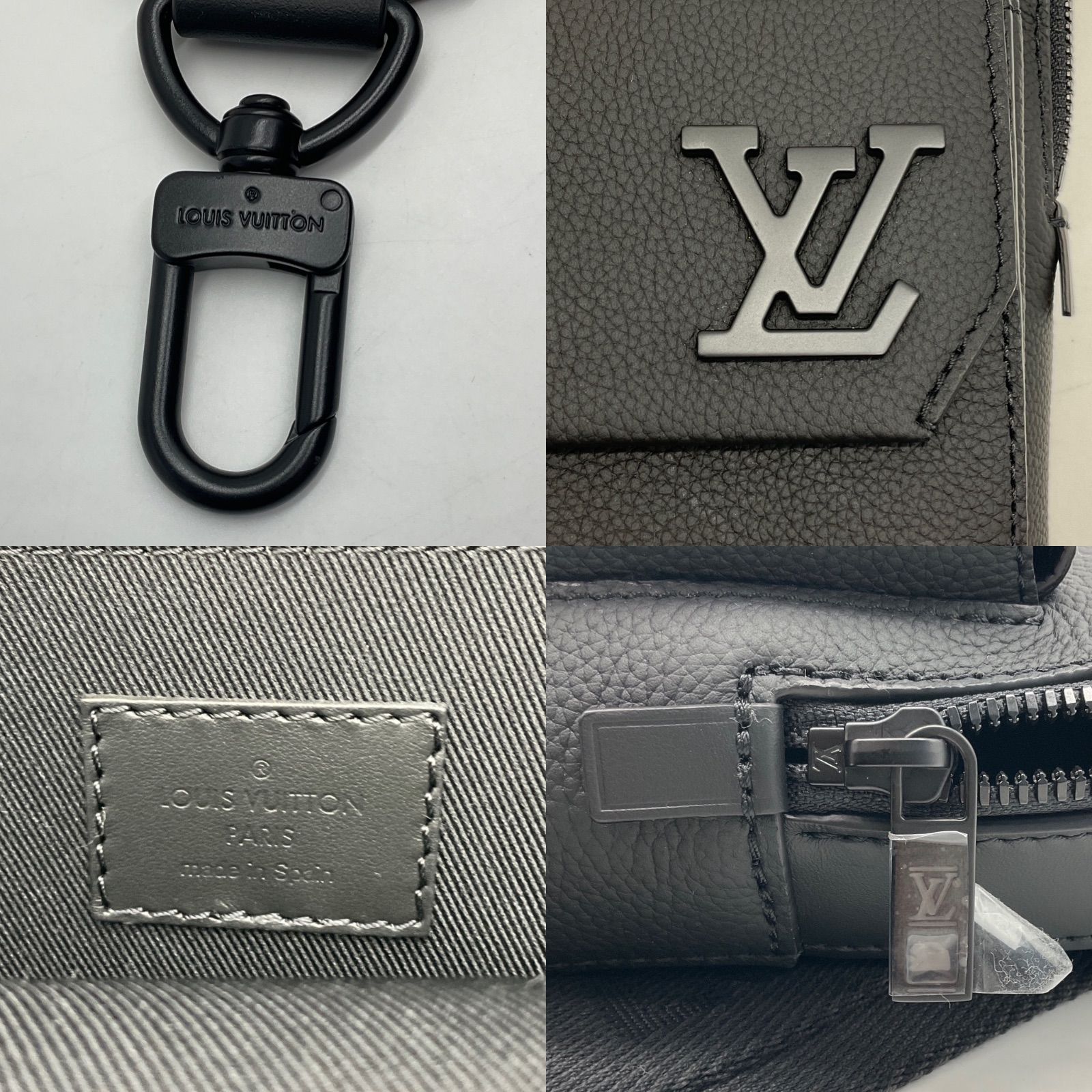 ▽○LOUIS VUITTON ルイ ヴィトン アエログラム パイロット スリング