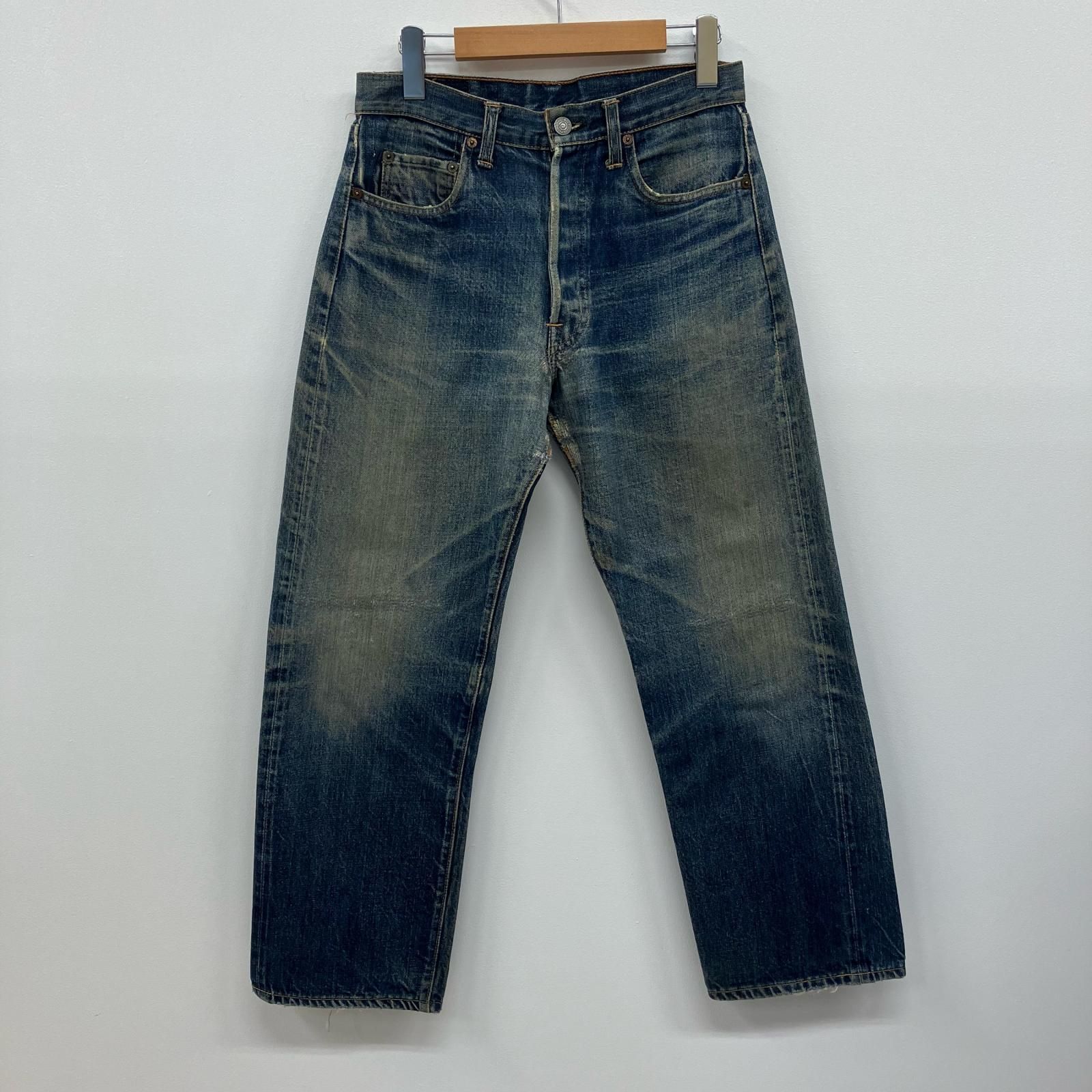 イオン広店 Levi s | リーバイス デニムパンツ BIGE 裏ボタン8 501 ライトブルー 107