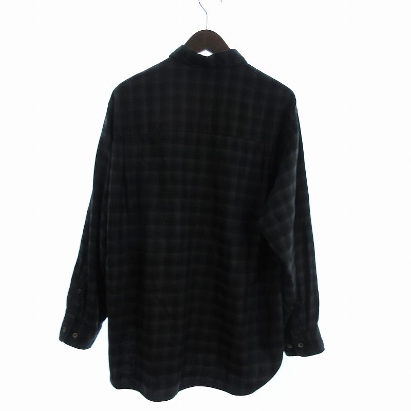 スティーブンアラン Steven Alan オンブレーチェック ネルシャツ