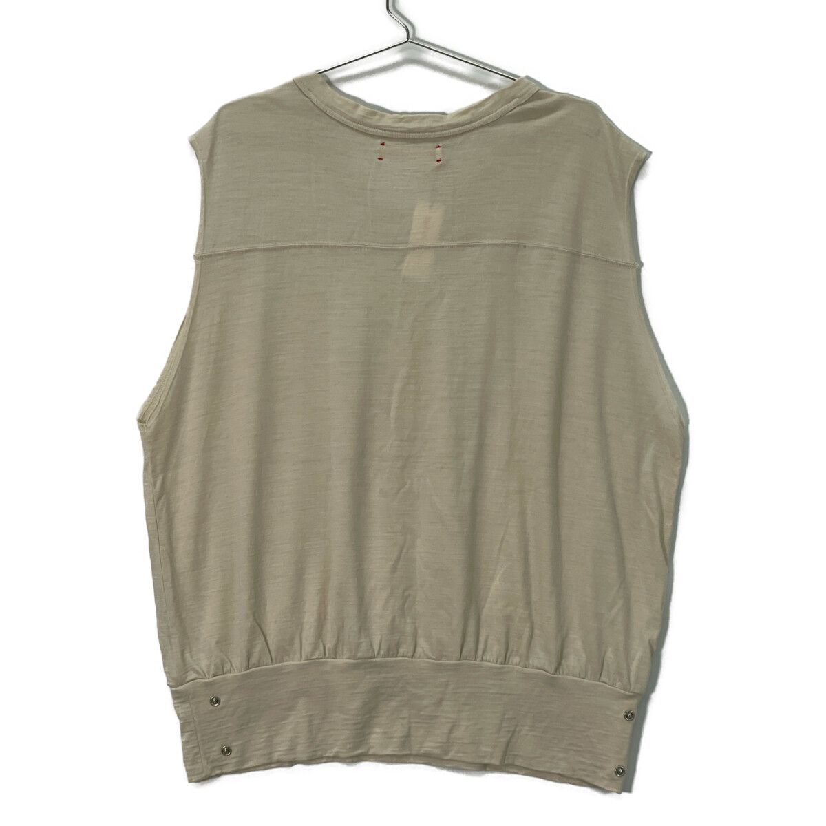 barbell object ウールノースリーブ(brown) barbell object wool ns top barbell object ウールノースリーブ