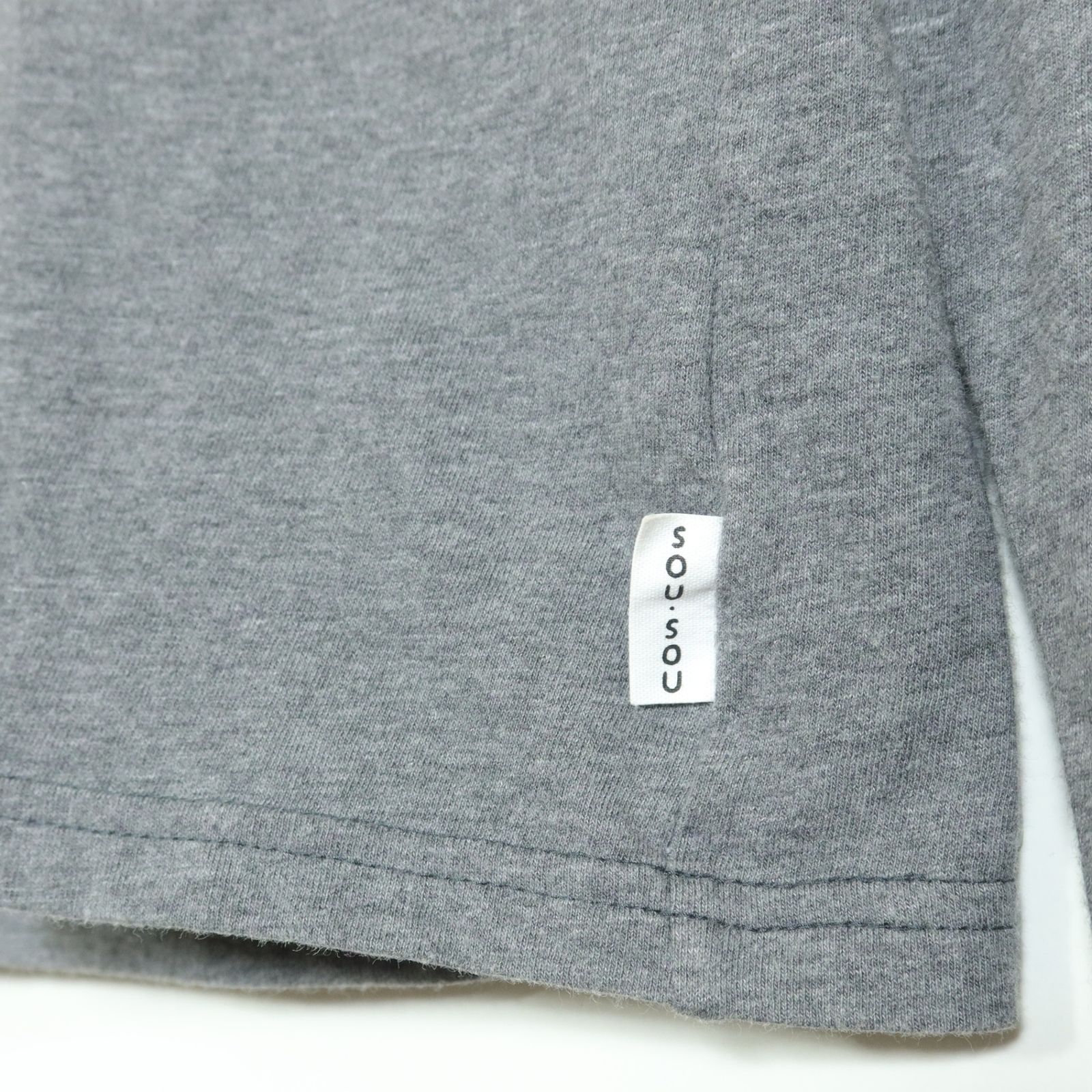 SOUSOU ソウソウ☆衿巻ジバン ハイックカットソー サイズS