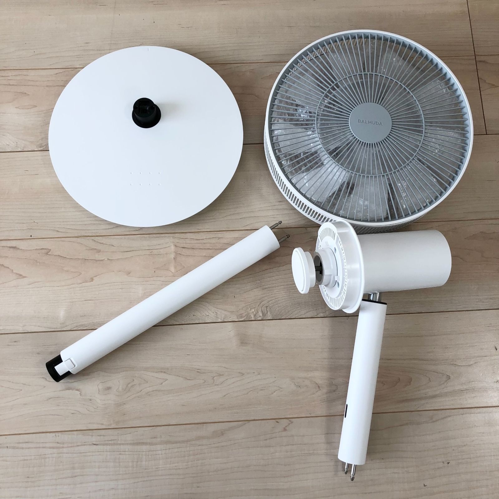 バルミューダ ザ グリーンファン DCモーター扇風機 BALMUDA The GreenFan EGF-1800-WG ホワイト×グレー
