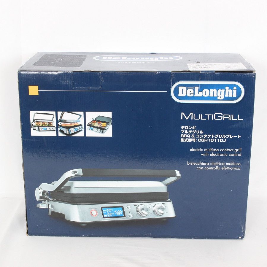 デロンギ マルチグリル CGH1011DJ BBQ＆コンタクトグリルプレート De Longhi 本体