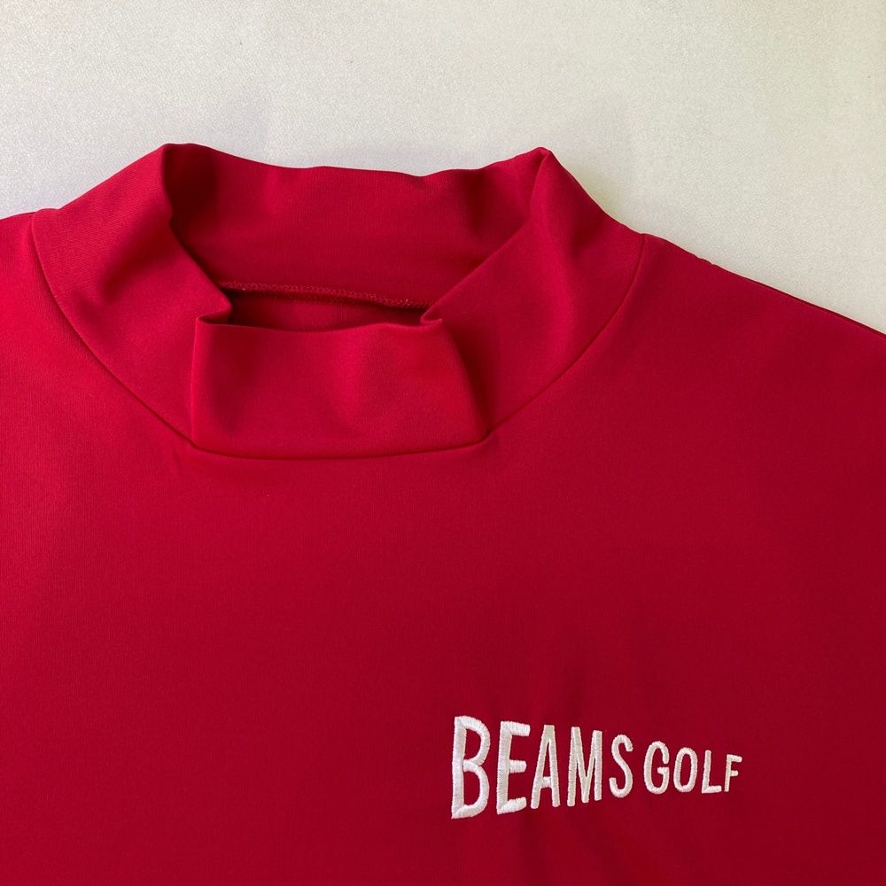 サイズ：L BEAMS GOLF ビームスゴルフ 2023年モデル ハイネック半袖T