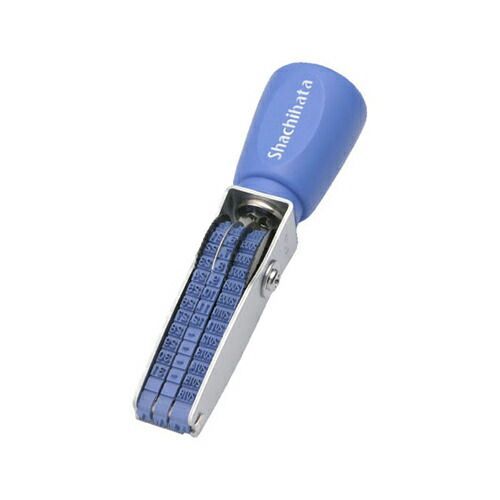 （まとめ） 回転ゴム印 シヤチハタ 回転ゴム印エルゴグリップ NFD-36G 4974052188107 ●規格：６号３連・欧文日付 1個【×10セット】