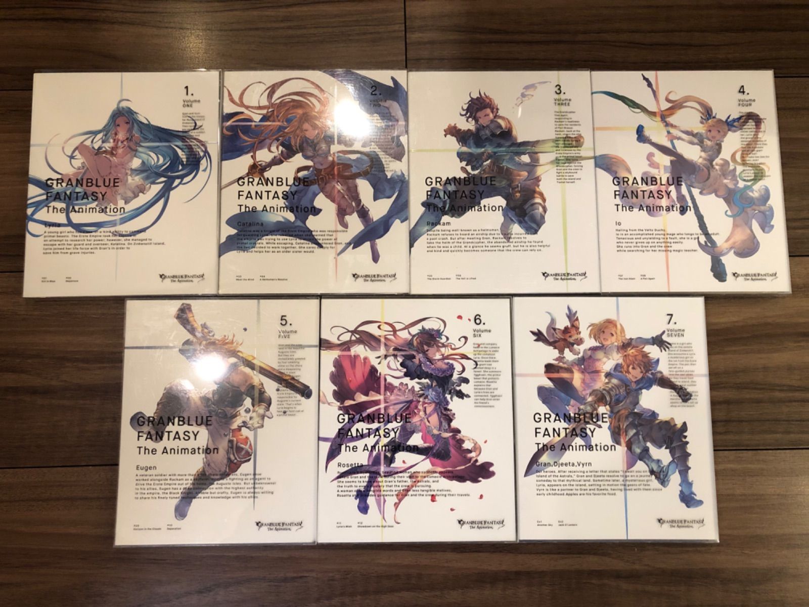 中古][Blu-ray] GRANBLUE FANTASY The Animation 1期2期全巻セット