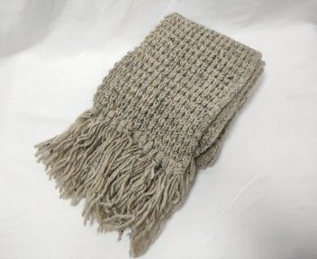 HIGHLAND 2000 ブリティッシュウールリブ編みマフラー 英国製 HIGHLAND 2000（ハイランド 2000）/タックステッチマフラー