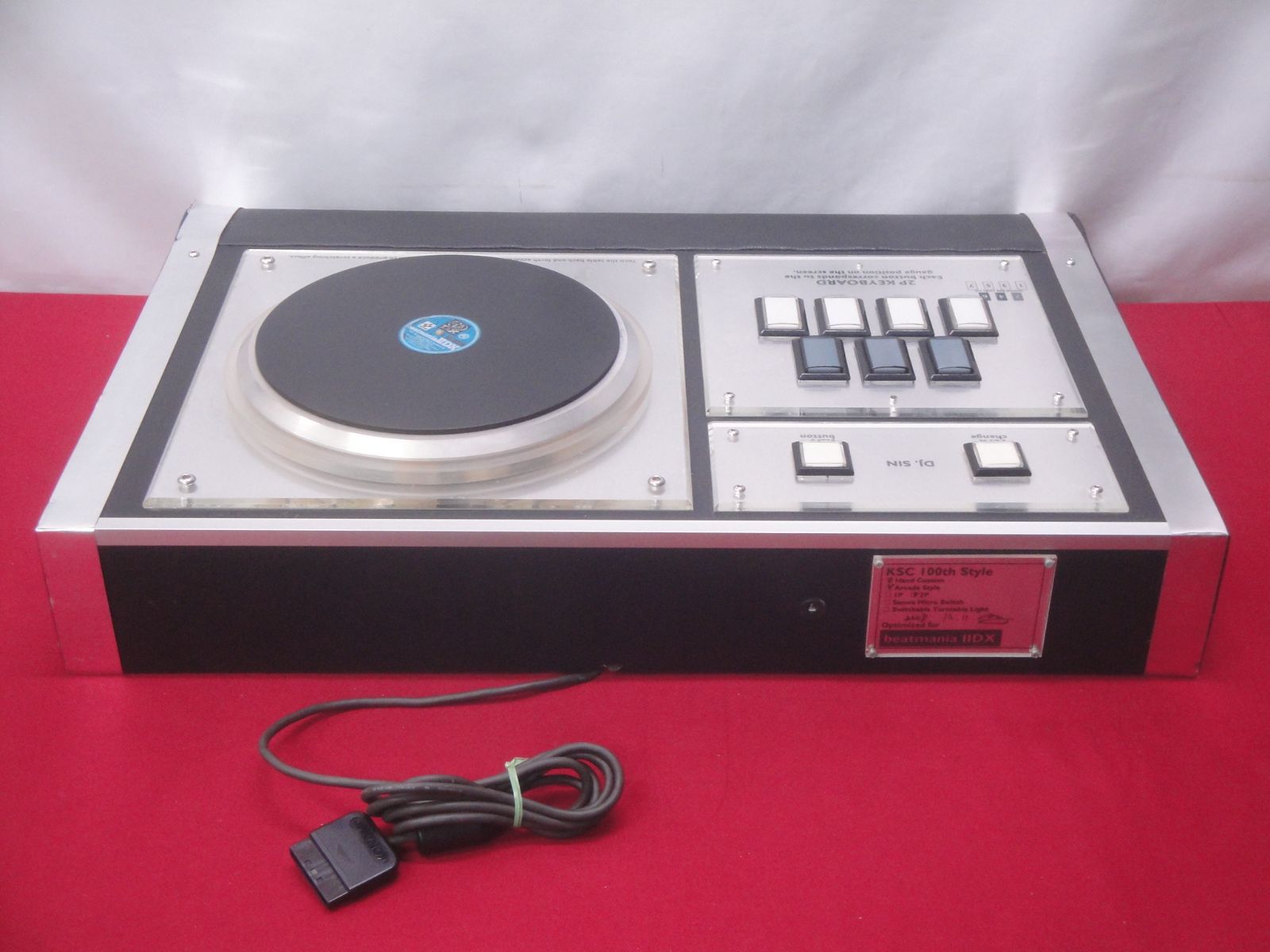 動作 済み PS2 用 beatmania IIDX アーケードスタイル コントローラー ビートマニア 314