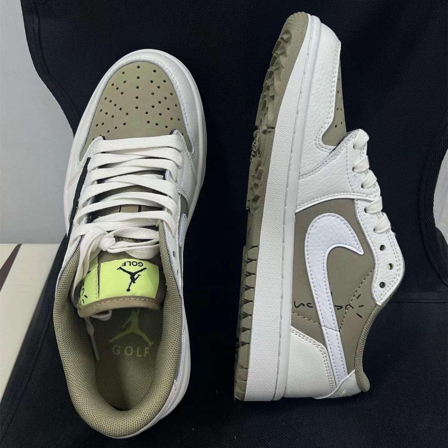 新品・未使用NIKE AIR JORDAN 1 LOW GOLF NRG NEUTRAL OLIVE ナイキ 