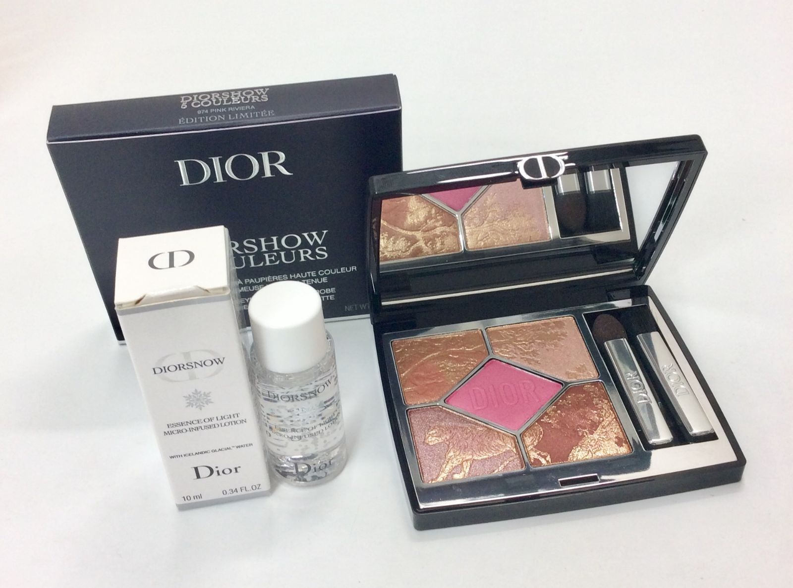 2点セット】Dior ディオールショウ サンククルール 974 ピンクリビエラ 