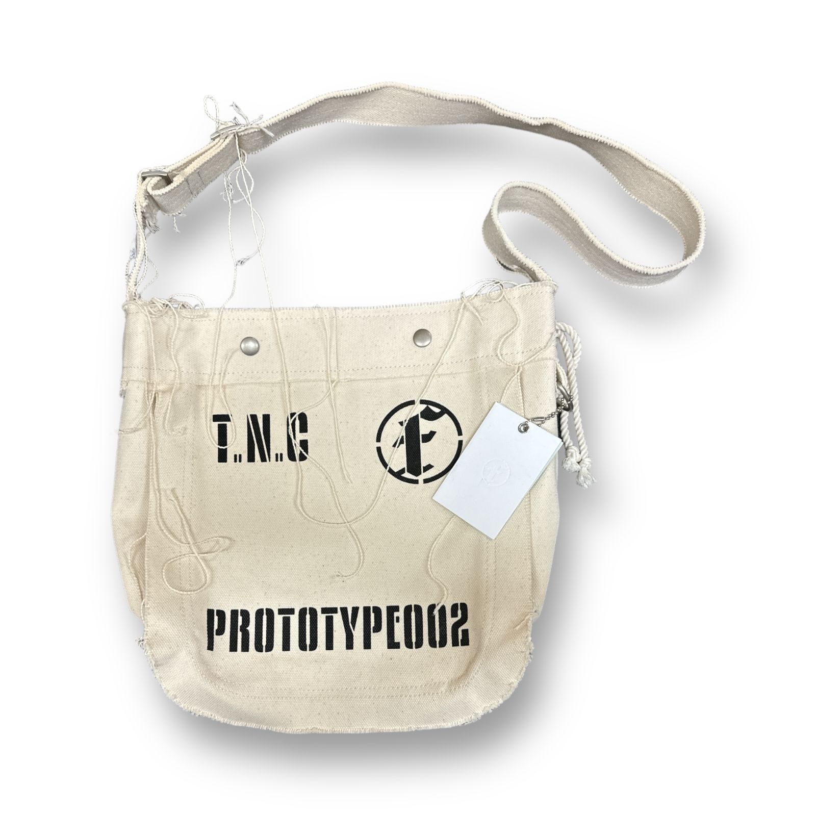 FAF PROTOTYPE002 ホワイトショルダーバッグ FAF - 【再販売通知受付可能】Shoulder Bag_Prototype002