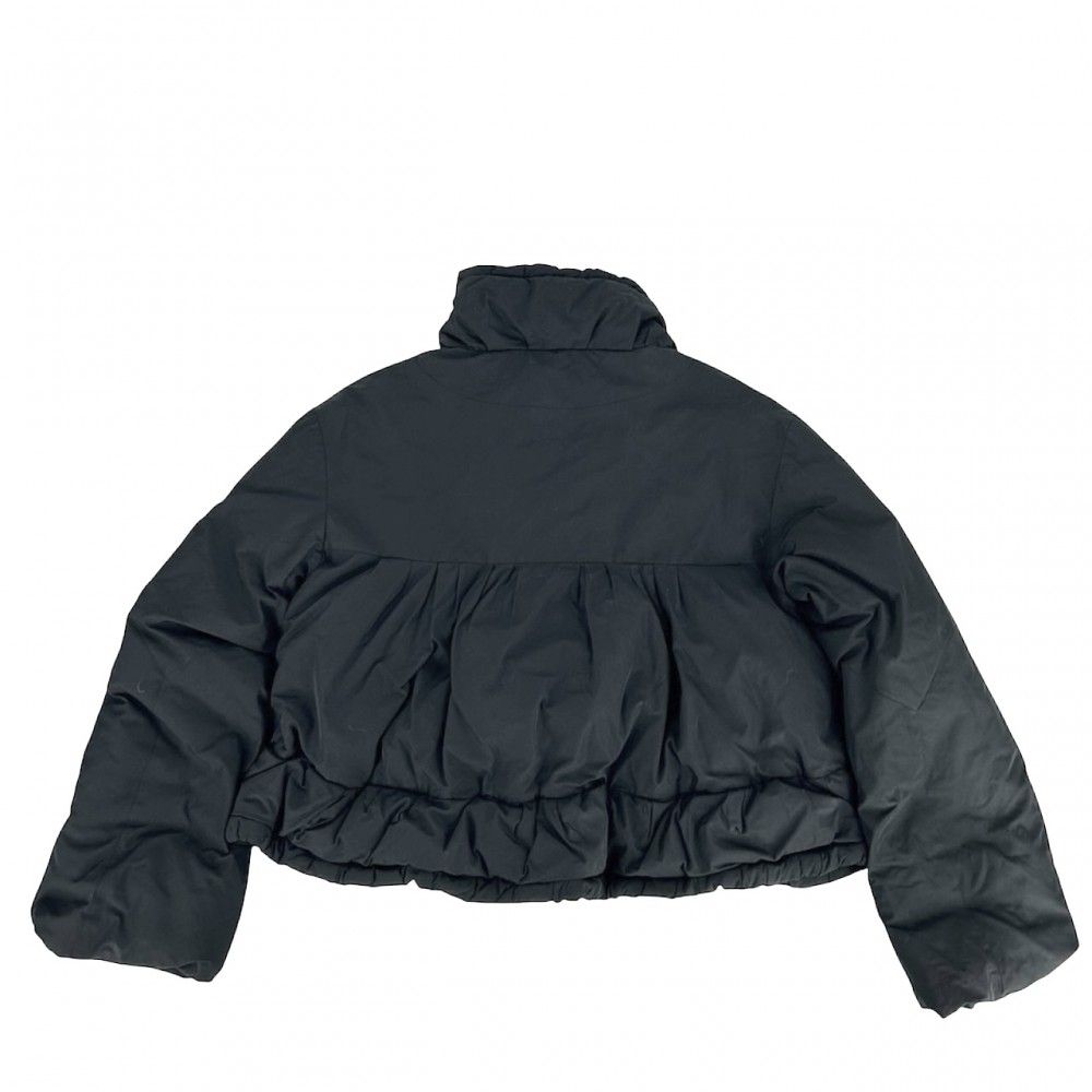 LOUIS VUITTON - LOUIS VUITTON ルイヴィトン ダウンジャケット アウター アパレル 服 38 ブラック 黒 ブラック金具 ポリエステル    レディース 冬【中古品】 在庫処分】 ルイヴィトン ダウンジャケット レディース アウター