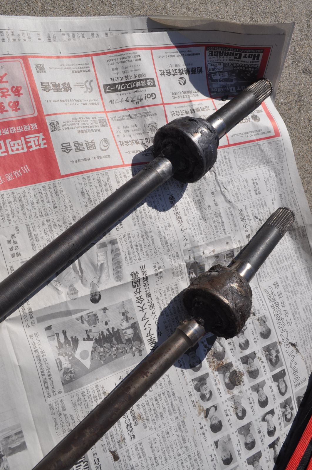 ジムニー ＪＡ１１ フロントドライブシャフト左右
