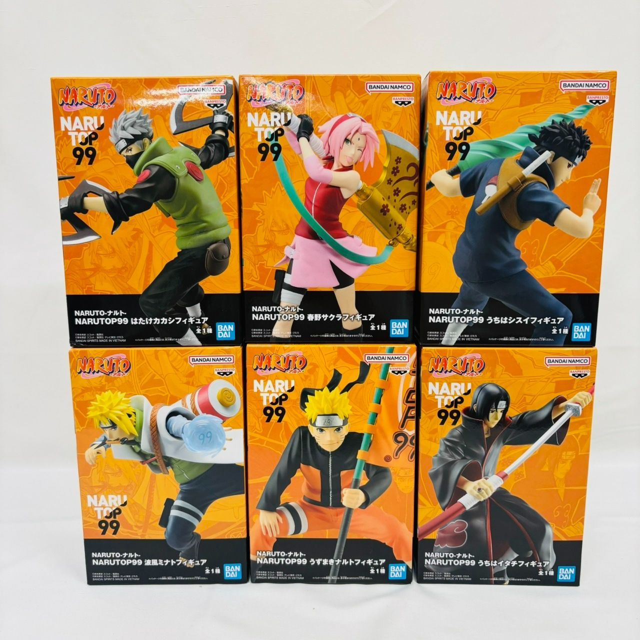 中古】【未開封】【セット】「NARUTO-ナルト-」 NARUTOP99 6種