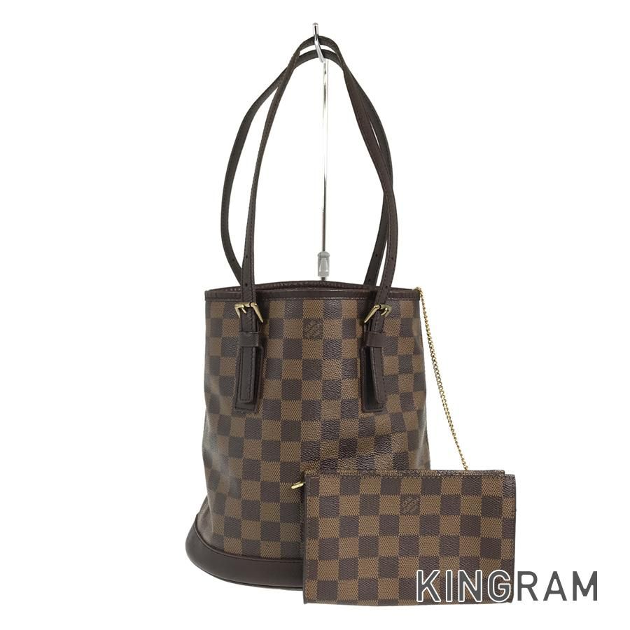 ルイ・ヴィトン LOUIS VUITTON ダミエ マレ バケット バケツ型 N42240