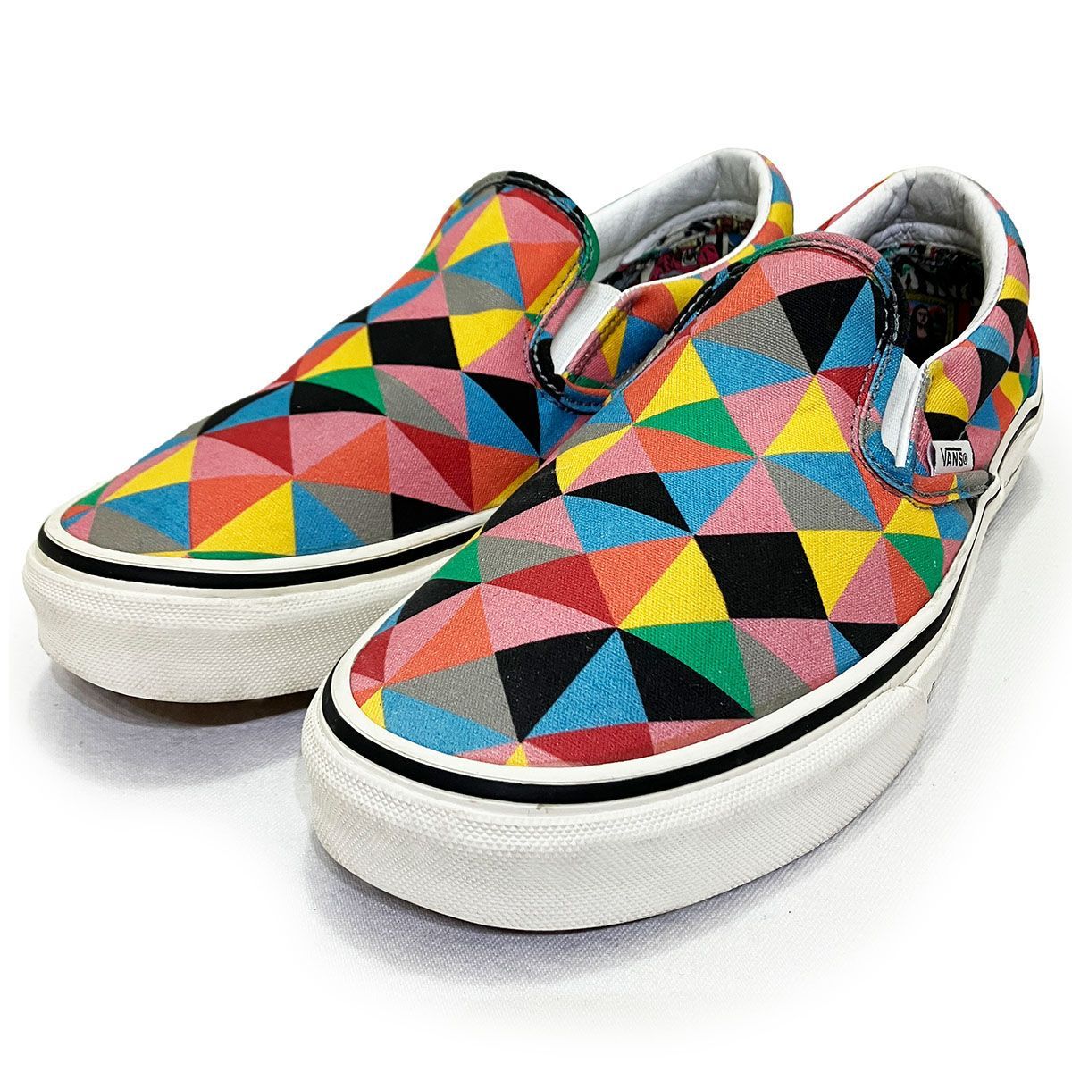 バンズ クラシック スリッポン MOMA ジオメトリー 26.0cm VANS CLASSIC 
