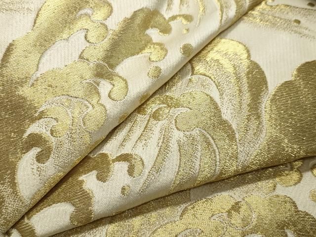 平和屋着物●男性 馬乗り袴 総刺繍 立波文 金糸 CAAX5798gh