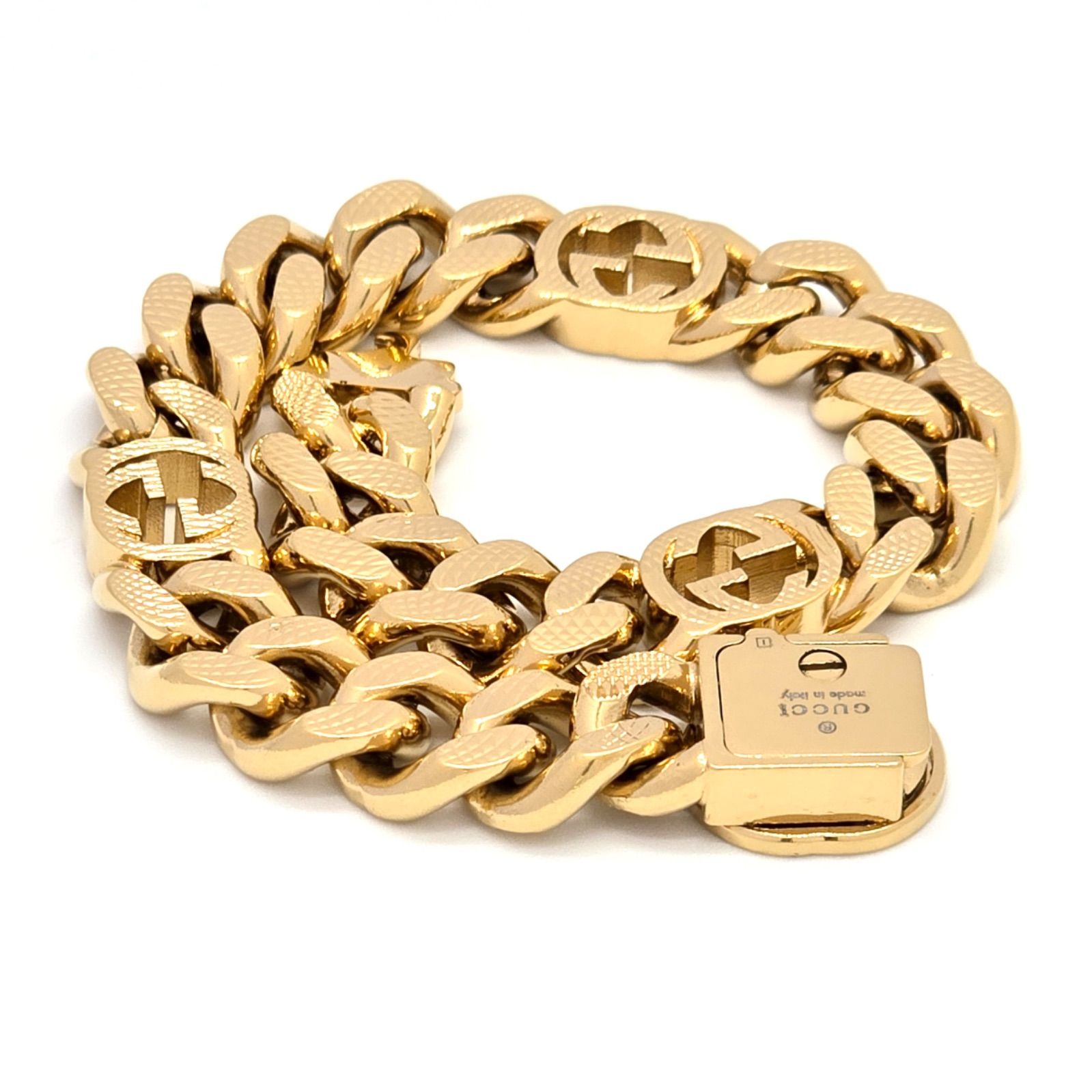 グッチ メタル ゴールド ブレスレット グッチ GUCCI フルーツ